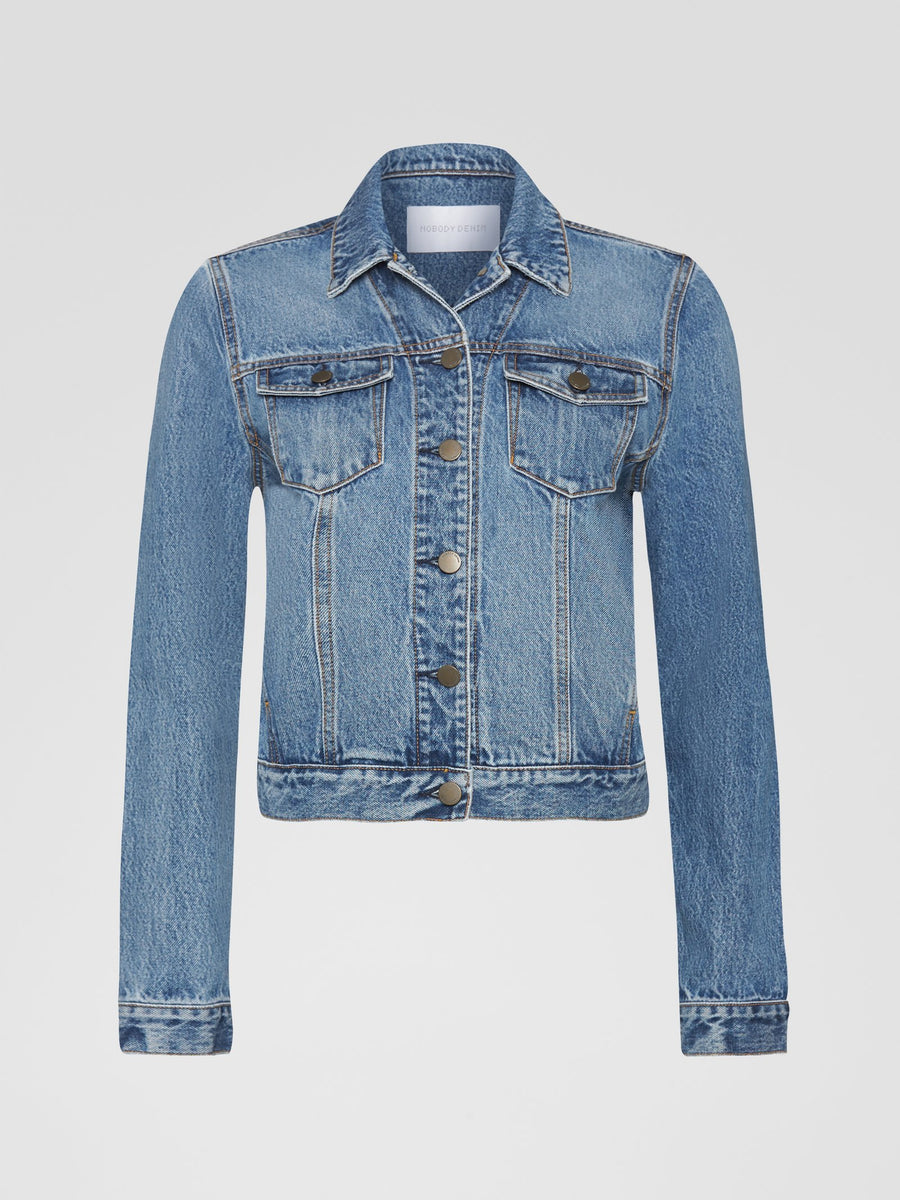 H&m jeans jacket on sale women's