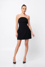 Load image into Gallery viewer, Tantalise Mini Dress, Black | Mossman