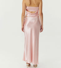 Load image into Gallery viewer, Satin Bias Tie Side Skirt - Fairy Floss / Third Form