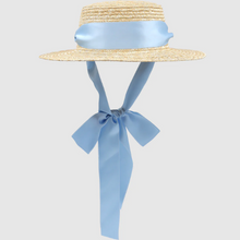 Load image into Gallery viewer, Venice Straw/Light Blue