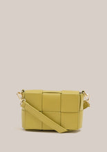 Load image into Gallery viewer, Margot Mini Pistacchio Leather Woven Bag / Vestirsi