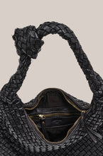 Load image into Gallery viewer, Woven Hailey Hobo Black | Vestirsti - Black