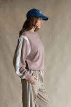 Load image into Gallery viewer, Paris Love Sweatshirt, Tan | Araminta James