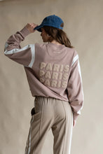 Load image into Gallery viewer, Paris Love Sweatshirt, Tan | Araminta James