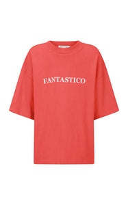 Fantastico Tee Lobster Red | Araminta James