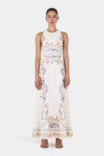 Load image into Gallery viewer, Alania Linen Dress, Hawaiian Tablecloth | Hansen &amp; Gretel