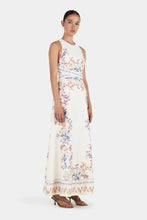 Load image into Gallery viewer, Alania Linen Dress, Hawaiian Tablecloth | Hansen &amp; Gretel