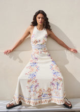 Load image into Gallery viewer, Alania Linen Dress, Hawaiian Tablecloth | Hansen &amp; Gretel