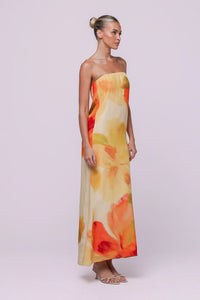 Abbie Strapless Maxi Dress | Isabelle Quinn