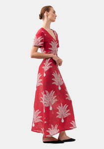 Alessandra Maxi Dress, Rouge | Morrison