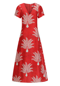 Alessandra Maxi Dress, Rouge | Morrison