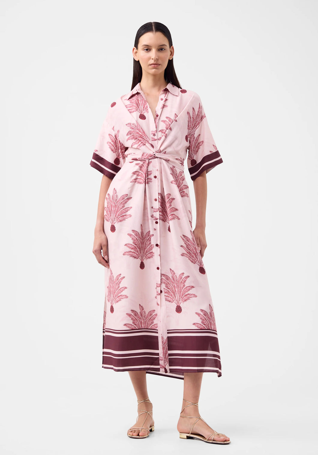 Alessandra Shirt Dress, Blush | Morrison