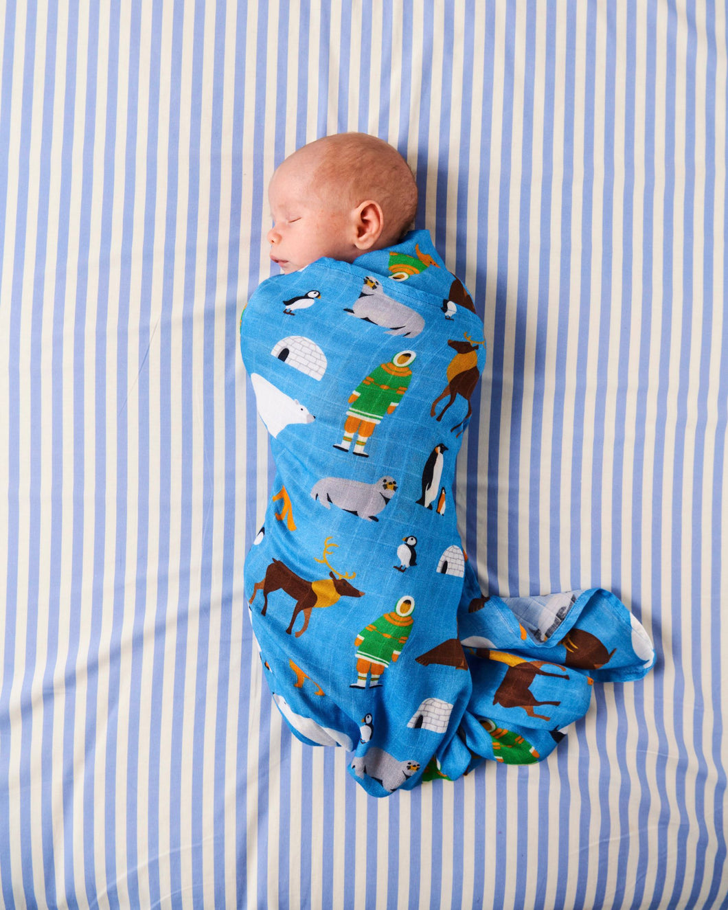 Arctic Circle Bamboo Swaddle | Kip & Co