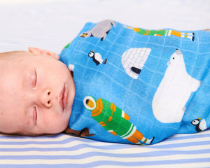 Arctic Circle Bamboo Swaddle | Kip & Co