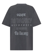 Load image into Gallery viewer, No Vacancy Tee Charcoal Acid Wash | SŚAINT