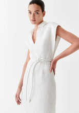 Load image into Gallery viewer, Belle Linen Dress Ivory | Morrison