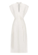 Load image into Gallery viewer, Belle Linen Dress Ivory | Morrison