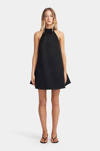 Kelsey Mini Dress Black  / Hansen & Gretel