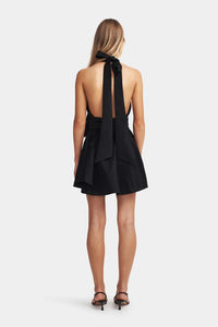 Kelsey Mini Dress Black  / Hansen & Gretel