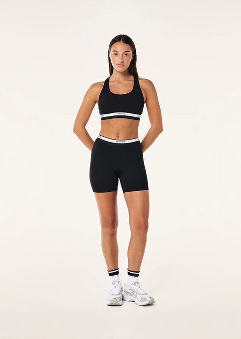 Avant Sports Bra Black and  Whisper white / PE Nation