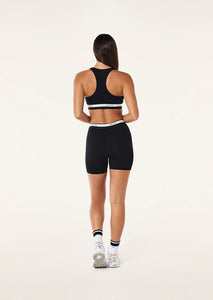 Avant Sports Bra Black and  Whisper white / PE Nation