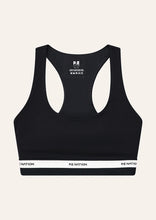 Load image into Gallery viewer, Avant Sports Bra Black and  Whisper white / PE Nation