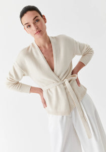 Avon Knit Cardigan Milk / Morrison