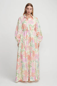 Delia Shirt Dress, Flower Market | Hansen & Gretel