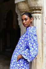 Load image into Gallery viewer, Marina Dress in Jodhpur Blue | Lupur