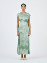 Load image into Gallery viewer, Ceylon Dress - Sari Lace - sage / Roame