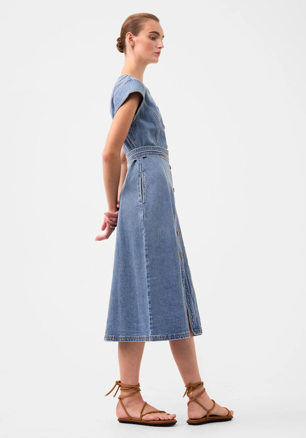 Hunter Denim Dress Blue / Morrison