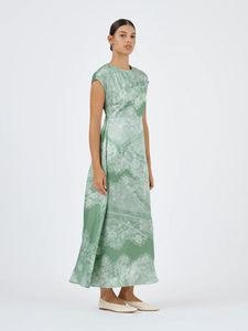 Ceylon Dress - Sari Lace - sage / Roame