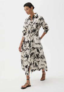 Savasi Linen Dress Print / Morrison