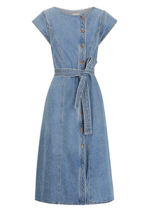 Hunter Denim Dress Blue / Morrison