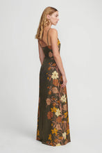 Load image into Gallery viewer, Peony Dress Moss Floral / Hansen&amp;Gretel