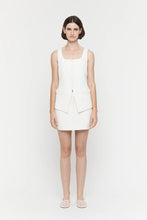 Load image into Gallery viewer, Anina Classic Waistcoat, White | Friend of Audrey