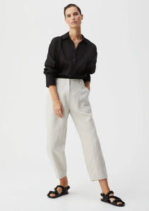 Henley Linen Pant, Flax | Morrison