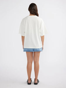 Heritage Studios Tee, Vintage White | Ena Pelly