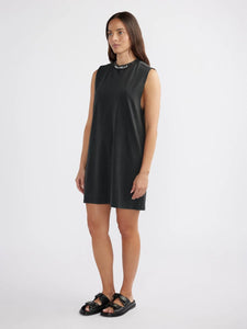 Kylie Tank Dress, Vintage Black | Ena Pelly