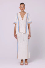 Load image into Gallery viewer, Lea Crochet Shirt Villa Stripe | Isabelle Quinn