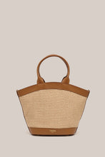 Load image into Gallery viewer, Lee Tan Raffia Basket Bag/ Vestirsi