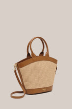 Load image into Gallery viewer, Lee Tan Raffia Basket Bag/ Vestirsi