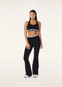 Avant Flare Legging Black / Whisper White / PE Nation