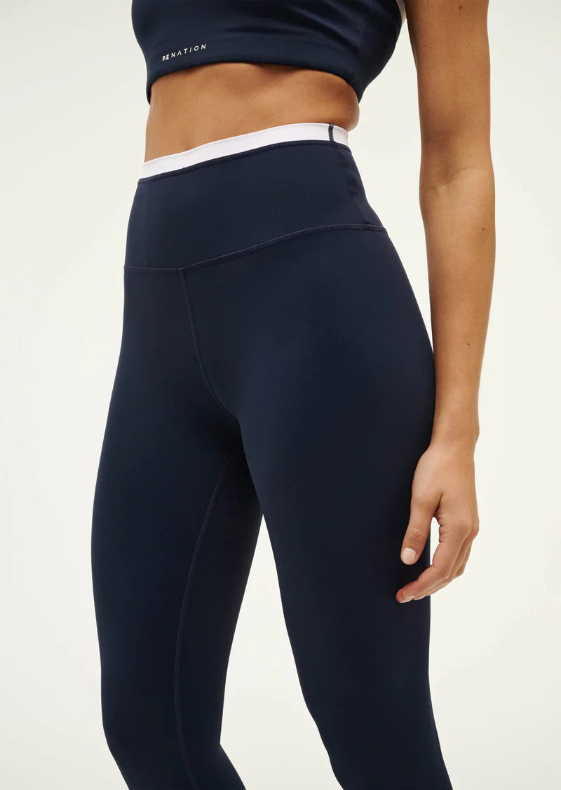 Vita F/L Legging Dark Navy / Optic White / PE nation