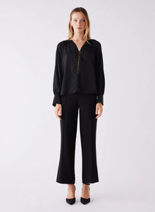 Night Rhythm Blouse in Black