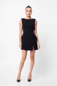 Nostalgia Mini Dress, Black | Mossman