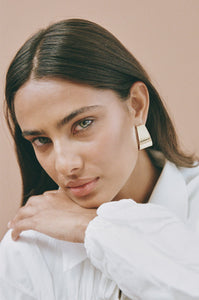 Dylan Earrings - Gold | Porter