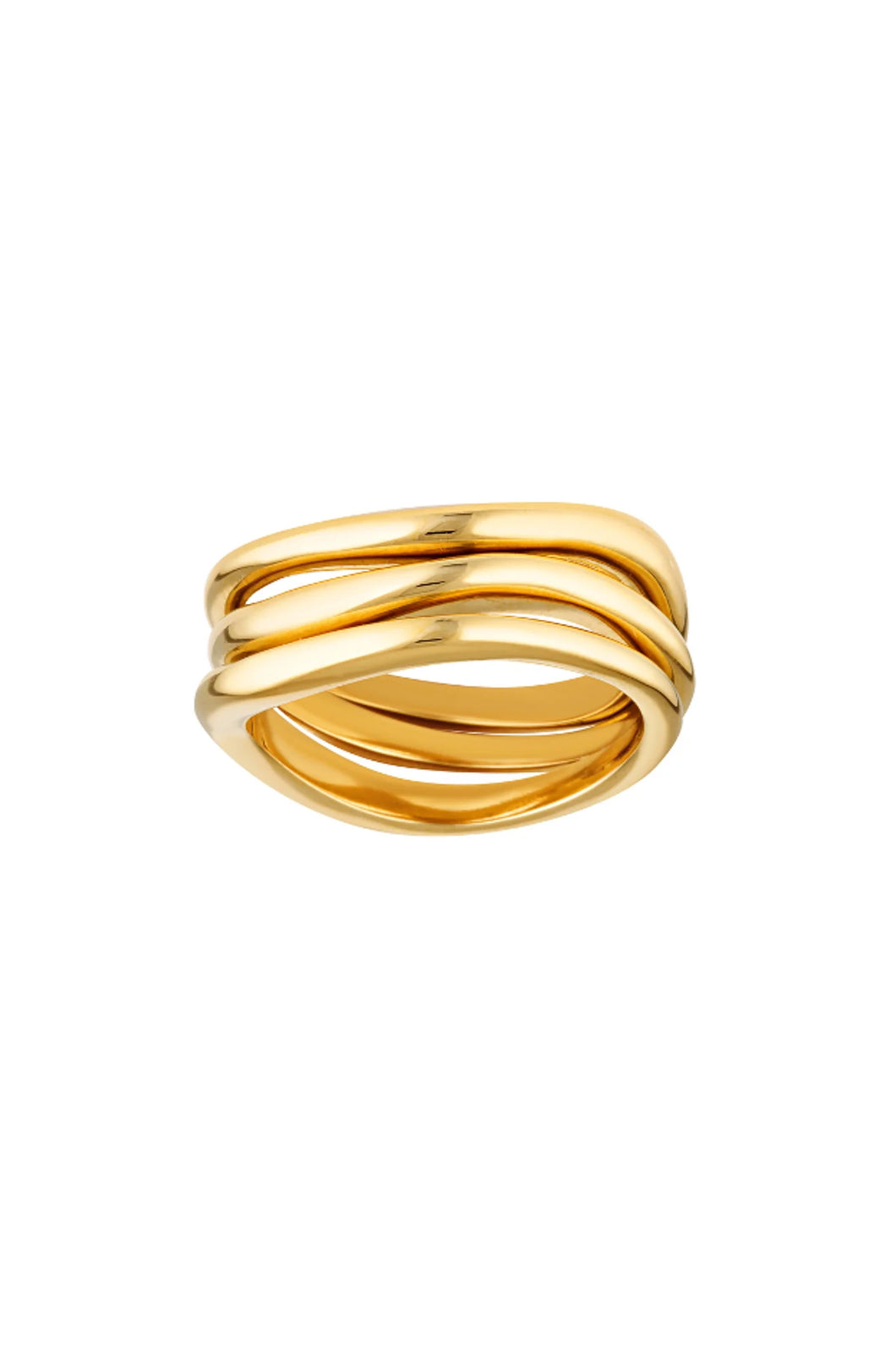 Triple Wave Ring Set | Porter