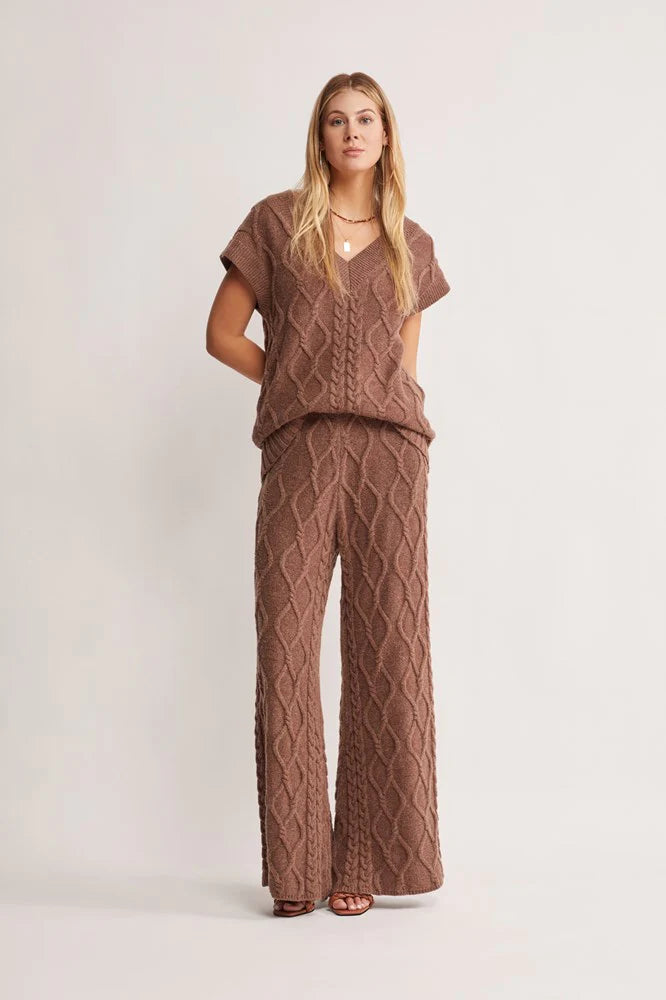 Inflorescence Knit Pants | Ministry of Style