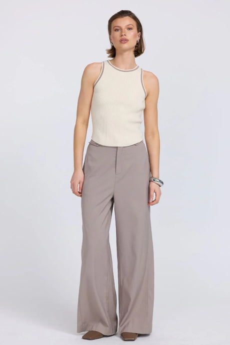 Iona Pant Taupe | Sovere Studio